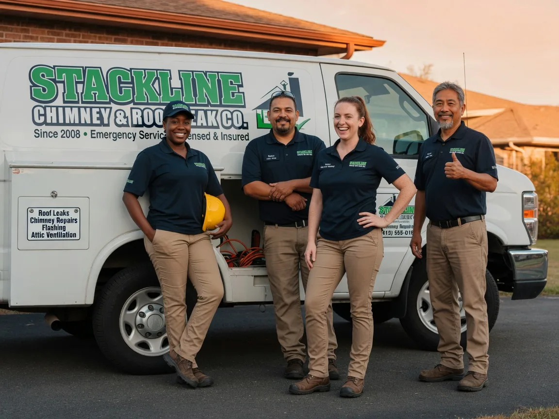 Chimney flashing repair company in Rockford, AL